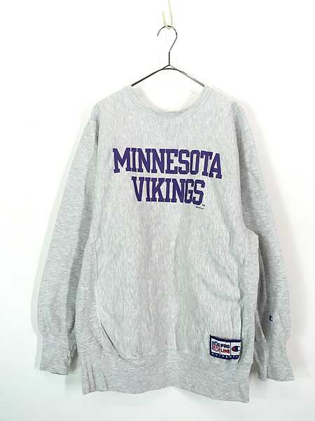 古着 90s USA製 Champion Reverse Weave NFL Minnesota Vikings ...