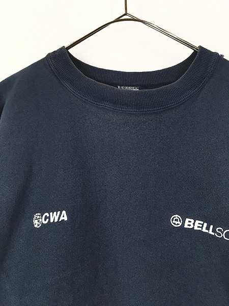 古着 90s Champion Reverse Weave CWA × BELLSOUTH 通信 企業 刺しゅう