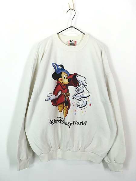 古着 90s USA製 Disney World ミッキー ファンタジア 25th 