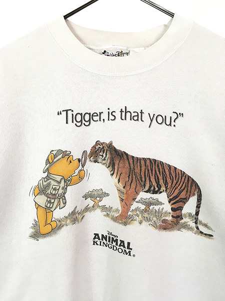 古着 90s USA製 Disney Pooh Animal Kingdom 「Tigger」 クマの