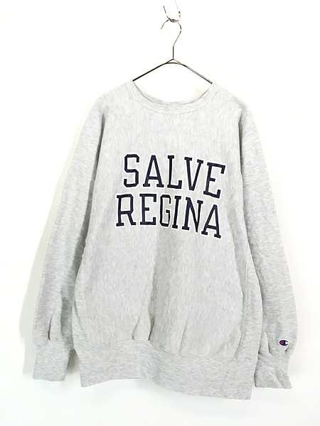 古着 90s USA製 Champion Reverse Weave 「SALVE REGINA」 プリント