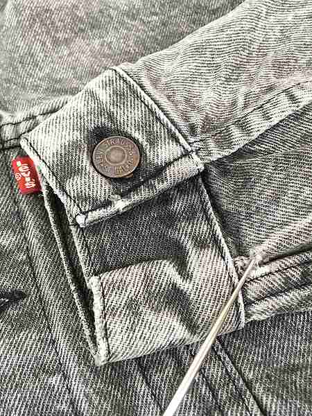 古着 80s USA製 Levi's 57508-0256 ハンド ポケット付 ブラック 