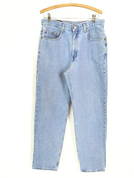 古着 00s Levi's 550 ブルー デニム パンツ ジーンズ リラックス テーパード W33 L32の通販は 7,040円