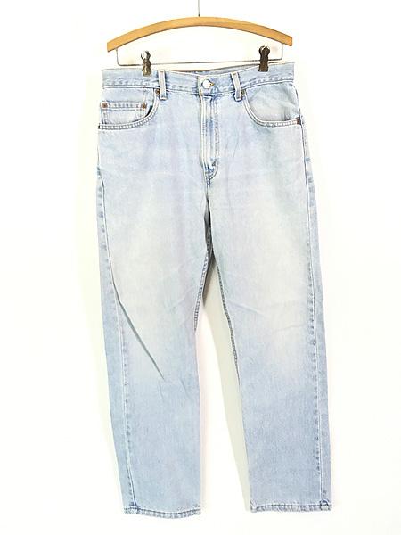 古着 00s USA製 Levi's 505-4834 アイスブルー デニム パンツ ジーンズ スリム W33 L30の通販は 8,800円