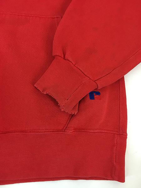 古着 90s USA製 Russell High Cotton ワンポイント ハーフボタン