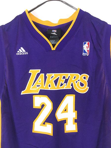 古着 adidas NBA Los Angeles Lakers レイカーズ No24 「BRYANT