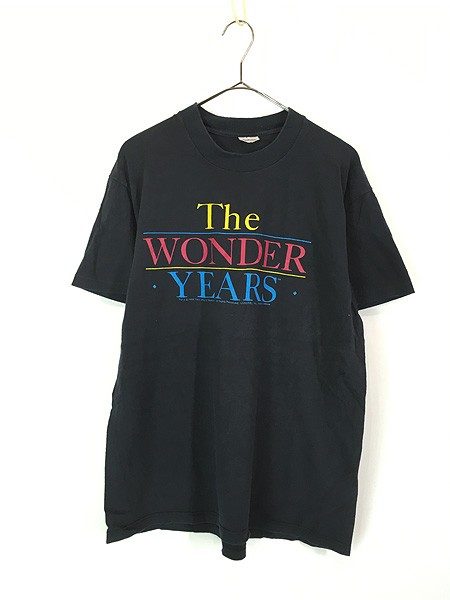 古着 80s USA製 The Wonder Years 素晴らしき日々TV ドラマ Tシャツ L