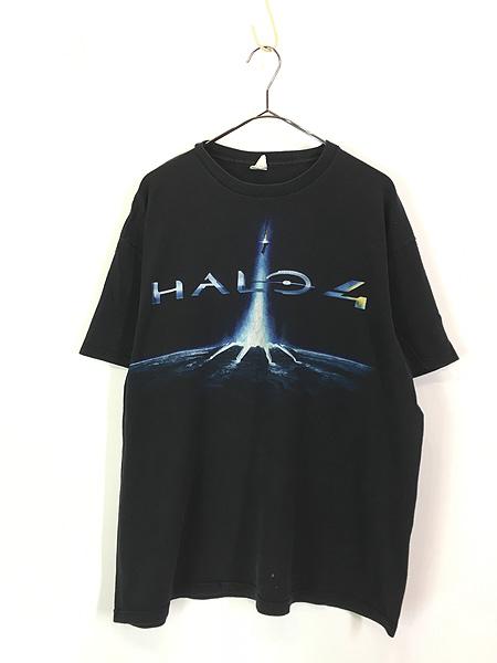 古着 10s X-BOX Halo 4 ヘイロー FPS ゲーム グラフィック Tシャツ XL 古着