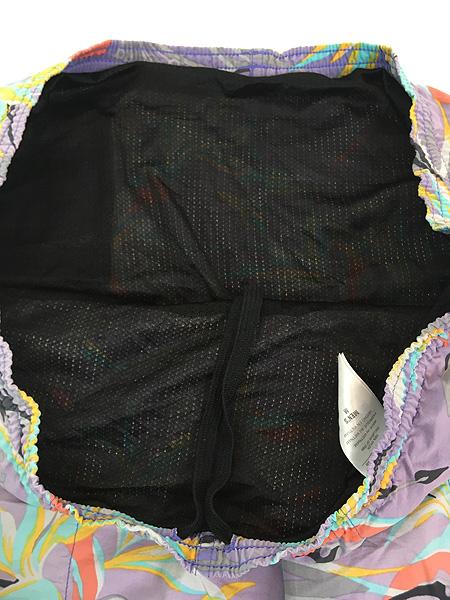 古着 16s Patagonia 植物 ボタニカル アート 総柄 バギーズ ロング ショーツ ショート パンツ M 古着