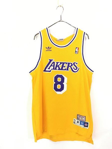 古着 adidas NBA Los Angeles Lakers レイカーズ No8 「BRYANT」 メッシュ タンクトップ M 古着