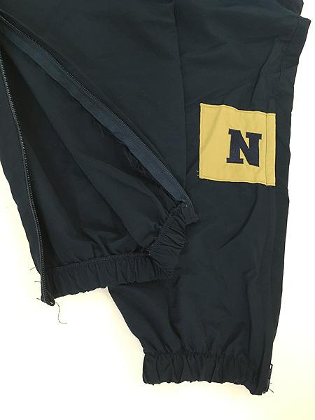 古着 90s USA製 米軍 US NAVY USNA 「N」 ミリタリー ナイロン