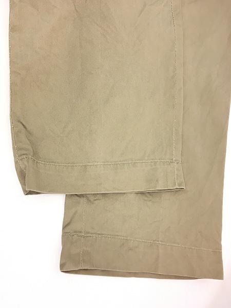 古着 60s 米軍 US ARMY ミリタリー SHADE No.1 8.2oz コットン チノ パンツ チノパン スリム W34 L30