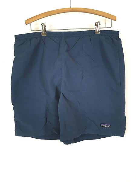 古着 12s Patagonia 無地 ソリッド バギーズ ロング ショーツ ショート パンツ Deep Space L 古着