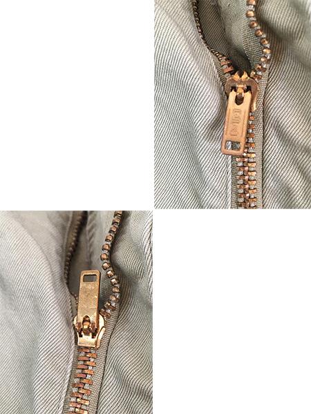 古着 70s 米軍 US ARMY 「Type-1 Class-1」 ミリタリー 8.2oz コットン チノ パンツ チノパン スリム W33 L31