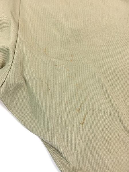 古着 70s 米軍 US ARMY 「Type-1 Class-1」 ミリタリー 8.2oz コットン チノ パンツ チノパン スリム W33 L31