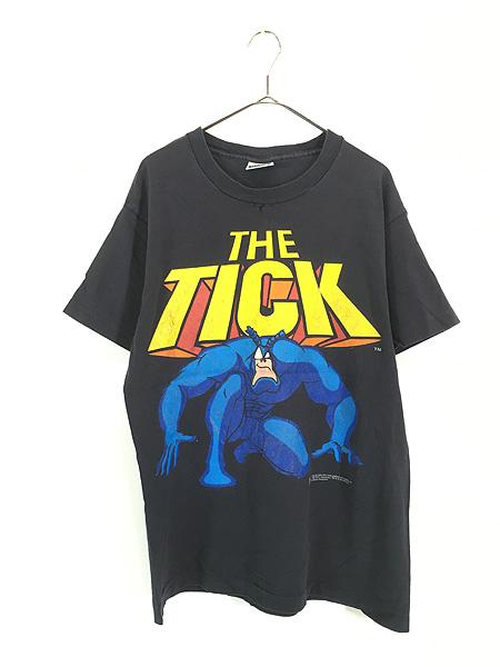 古着 90s THE TICK 風刺 コミック TV アニメ Tシャツ L 古着