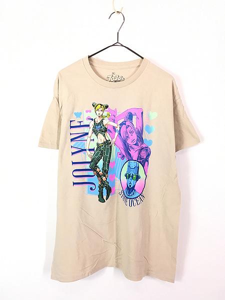 古着 ジョジョの奇妙な冒険 ストーンオーシャン 空条 徐倫 TV アニメ 逆輸入 Tシャツ XL 古着の通販は 5,478円