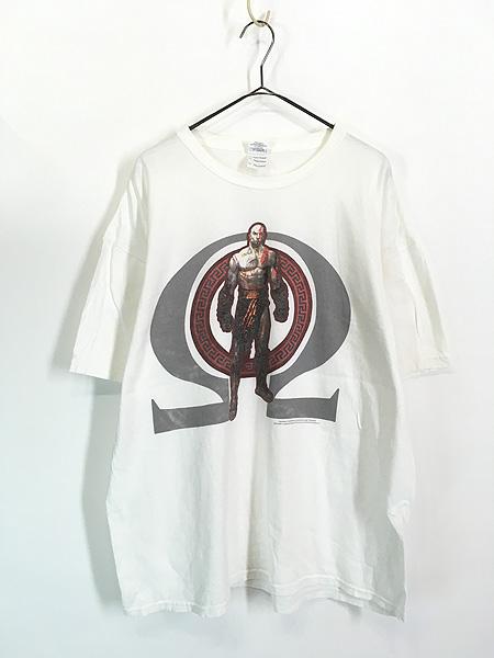 古着 PlayStation プレステ God of War ゴッド オブ ウォー TV ゲーム Tシャツ XL 古着