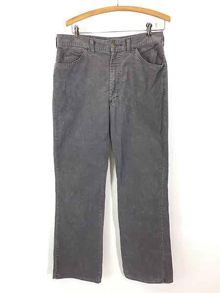 古着 80s USA製 Lee 201-2902 コーデュロイ パンツ コーズ ブーツカット フレア W33 L31