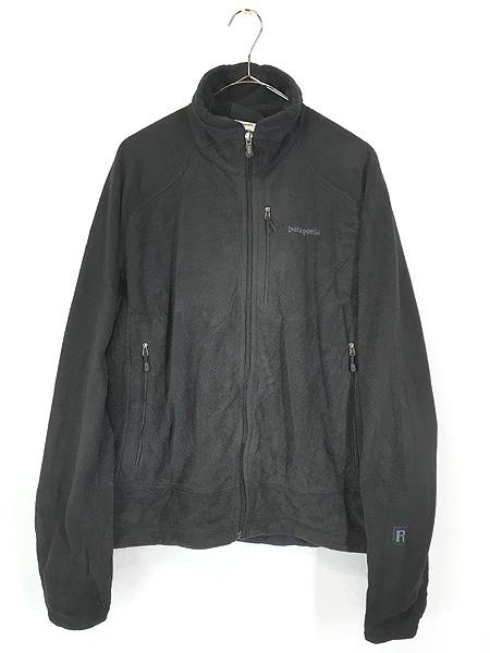 古着 06s Patagonia ライトウェイト R4 レギュレーター POLARTEC フリース ジャケット 黒 M 古着