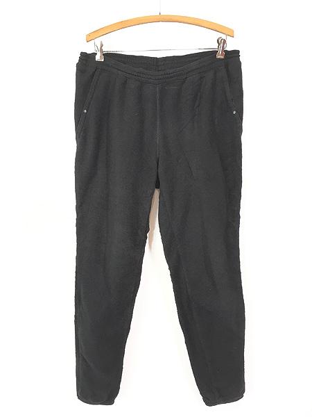 古着 90s USA製 Patagonia シンチラ フリース イージー パンツ 黒 L 古着の通販は