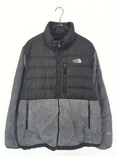 古着 TNF The North Face 「POLARTEC」 フリース × 550 フィルパワー デナリ ダウン ジャケット L 古着の通販は