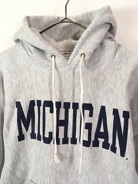 古着 90s Champion Reverse Weave 「MICHIGAN」 リバース スウェット