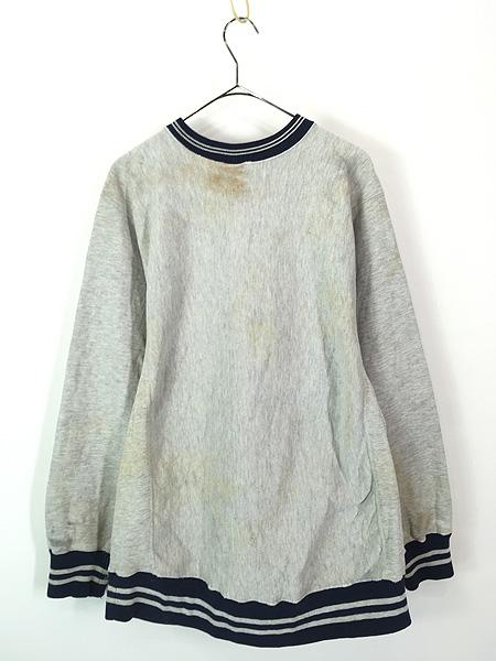 古着 90s USA製 Champion Reverse Weave 「ILLINOIS」 リブライン