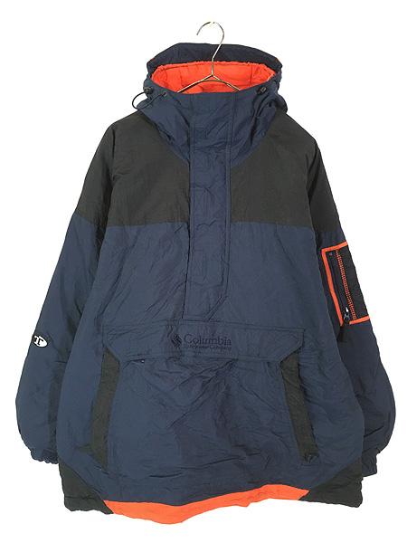 古着 Columbia tectonite パデット ナイロン アノラック パーカー ジャケット L 古着