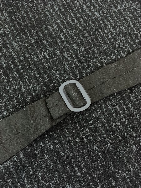 古着 00s WoolRich ごま塩 ソルト&ペッパー ストライプ ウール