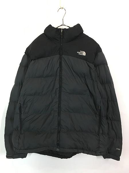 古着 TNF The North Face 700フィル パワー グース ダウン ヌプシ ジャケット パッカブル XXL 古着