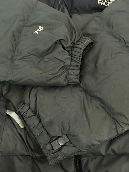 古着 TNF The North Face 700フィル パワー グース ダウン ヌプシ ジャケット パッカブル L 古着