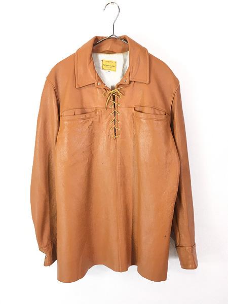 古着 60s Mid-Western Sport Togs 本革 ディアスキン レザー