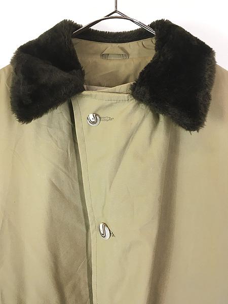 古着 60s Eddie Bauer Bauer Down ボア フリース襟 オープンカラー グース ダウン ジャケット コート 40 古着 60s Eddie Bauer Bauer Down ボア フリース襟 オープンカラー