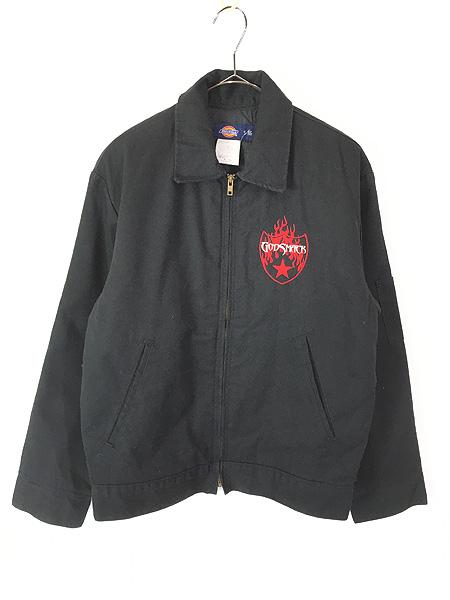 古着 00s Dickies 「GODSMACK」 ヘヴィ メタル ロック ハードコア バンド パデッド ワーク ジャケット S-RG
