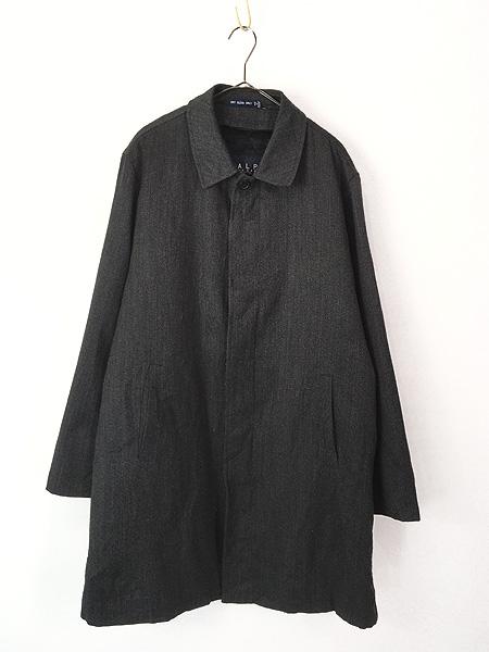 古着 90s Ralph Lauren ウール ステンカラー コート キルティング ライナー完備!! M位 古着の通販は