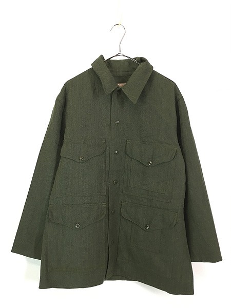 古着 80s USA製 FILSON 「WHIPCORD CRUISER」 ウィップコード マッキーノ クルーザー ジャケット 42 美品!!