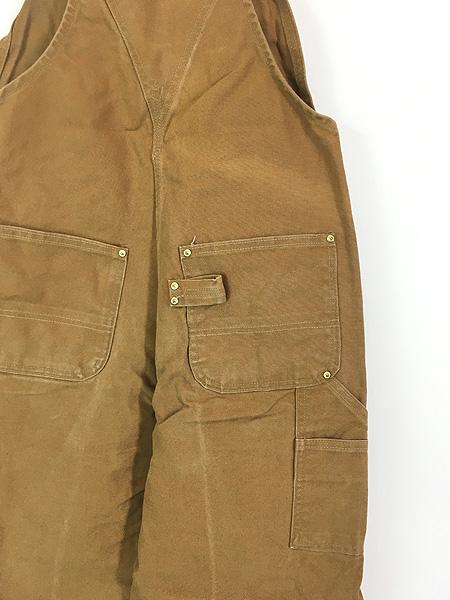 古着 90s Carhartt ブラウン ダック Wニー ワーク