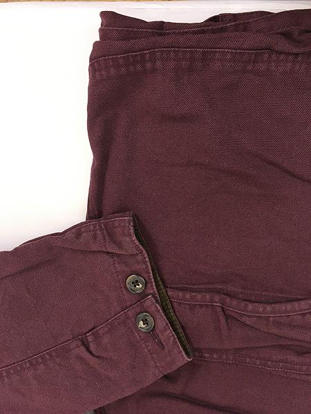 古着 90s BANANA REPUBLIC 本革 レザー襟 ダック ハンティング