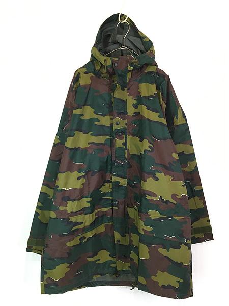 古着 90s ベルギー軍 M-90 ジグソー カモ 迷彩 ミリタリー GORE-TEX タイプ 防水 ナイロン パーカー EL 美品!!