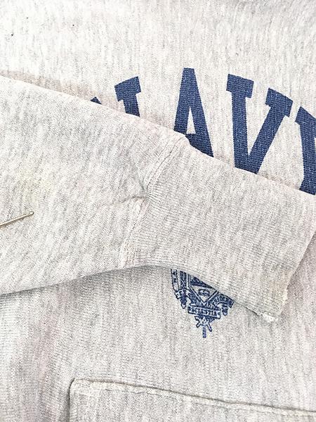 古着 70s USA製 Champion Reverse Weave 「NAVY」 染み込み