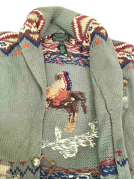 古着 90s POLO Country Ralph Lauren 貴重!! バッファロースカル ...