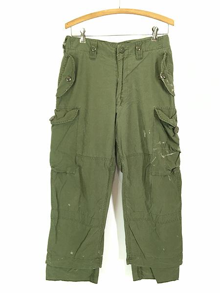 古着 90s〜 カナダ軍 ミリタリー ライトウェイト コンバット カーゴ パンツ W30 L26