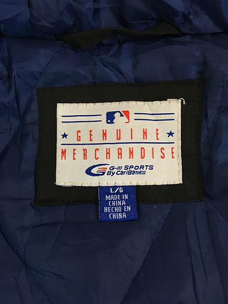 古着 MLB New York Mets メッツ パデット ジャケット パーカー L 古着
