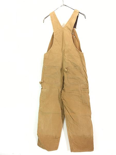 carhartt オーバーオール　ヒッコリー　Lサイズ古着#227 carhartt カーハート ヴィンテージ オーバーオール ヒッコリー