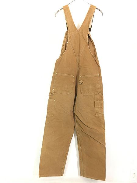 古着 90s USA製 Carhartt ブラウン ダック Wニー ワーク