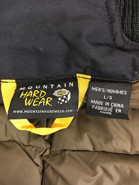 古着 MOUNTAIN HARD WEAR 2way ダウン ジャケット パーカー L 古着