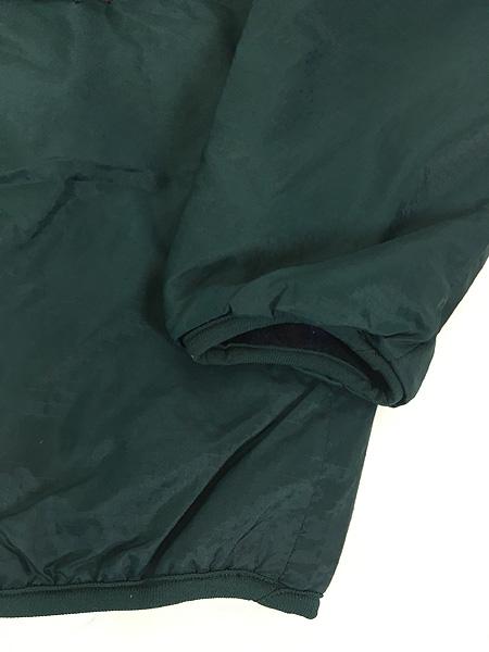 古着 G.H.BASS&CO. リップストップ ナイロン × フリース リバーシブル グリセード タイプ ジャケット パッカブル XL位 古着