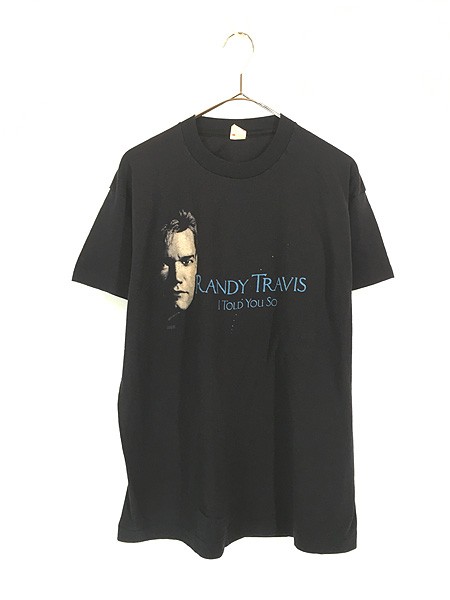 古着 80s Canada製 Randy Travis 「I Told You So」 カントリー ミュージック Tシャツ XLの通販は