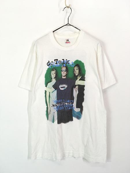 古着 90s USA製 DC TALK 「Freak Tour」 ツアー クリスチャン ラップ ロック バンド Tシャツ L
